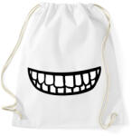 printfashion Clipart Smile - Sportzsák, Tornazsák - Fehér (3916592)