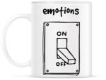 printfashion Érzelmek Be-Ki - Bögre - Fehér (973930)