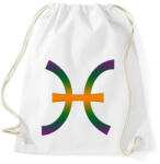 printfashion Halak - Sportzsák, Tornazsák - Fehér (4084448)