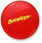 printfashion BAEwatch - Kitűző, hűtőmágnes - Piros (3106179)