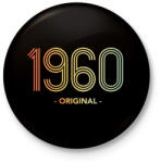 printfashion 1960 - Kitűző, hűtőmágnes - Fekete (11977753)