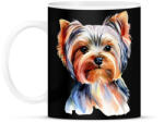 printfashion Yorkshire terrier kutya - Bögre - Fekete (13384711)