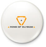 printfashion Ring of Elysium szöveges Logó - Kitűző, hűtőmágnes - Fehér (3078466)