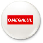 printfashion OMEGALUL - Kitűző, hűtőmágnes - Fehér (3077245)