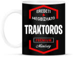 printfashion Traktoron prémium minőség - Bögre - Fekete (1434474)