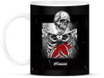 printfashion Forever Skeleton - Bögre - Fekete (4785386)