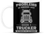 printfashion Become a trucker - Bögre - Fekete (7482200)