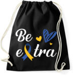 printfashion Be extra - Sportzsák, Tornazsák - Fekete (13255259)