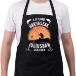 printfashion a legjobb horgászok - Kötény - Fekete (4985956)
