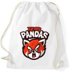 printfashion The Red Pandas - Sportzsák, Tornazsák - Fehér (5138097)