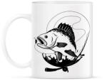 printfashion fishing - Bögre - Fehér (3293908)