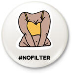 printfashion NOFILTER2 - Kitűző, hűtőmágnes - Fehér (10950940)