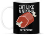 printfashion EAT LIKE A VIKING - Bögre - Fekete (10362867)