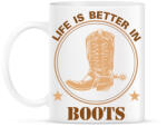 printfashion In boots - Bögre - Fehér (7497696)