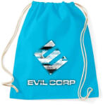 printfashion Evil Corp Glitch - Sportzsák, Tornazsák - Surf blue (1124630)