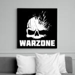 printfashion Warzone fejlövés - Vászonkép - Fekete (6655016)