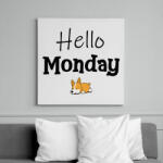 printfashion Monday - Vászonkép - Fehér (6630390)