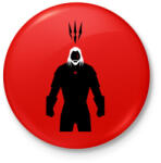 printfashion Ríviai Geralt - Kitűző, hűtőmágnes - Piros (3627313)