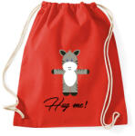 printfashion Hug me! - Sportzsák, Tornazsák - Piros (273565)