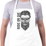 printfashion Ride or Die - Kötény - Fehér (11365552)