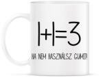printfashion Egy kis matekozás - Bögre - Fehér (789502)