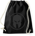 printfashion Spártai sisak - Sportzsák, Tornazsák - Fekete (1237531)