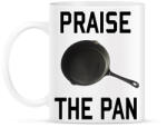 printfashion PUBG - Praise the Pan - Bögre - Fehér (873860)
