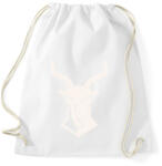 printfashion Sátáni kecske - Sportzsák, Tornazsák - Fehér (5485208)