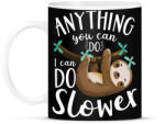 printfashion I can do slower - Bögre - Fekete (13521357)
