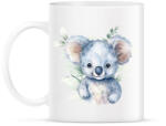 printfashion Koala növényekkel - Bögre - Fehér (13924324)