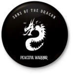 printfashion SONSOF THE DRAGON - Kitűző, hűtőmágnes - Fekete (11435199)