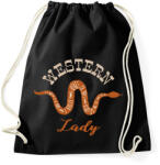 printfashion Western Lady - Sportzsák, Tornazsák - Fekete (7508080)
