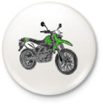 printfashion klx - Kitűző, hűtőmágnes - Fehér (3090243)