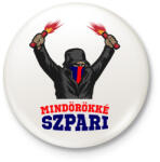 printfashion Egyedi szurkolói minta - Kitűző, hűtőmágnes - Fehér (16588466)