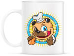 printfashion A pék kutyája - Bögre - Fehér (787377)
