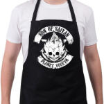 printfashion Planet Vegeta - Son of Saiyan - Kötény - Fekete (4927481)