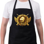 printfashion Grandmaster - PUBG (Conqueror) - Kötény - Fekete (4929490)