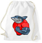 printfashion Kigyúrt cápa - Sportzsák, Tornazsák - Fehér (13187738)