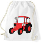 printfashion Traktor - Sportzsák, Tornazsák - Fehér (5017563)
