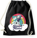 printfashion Death Metal - Sportzsák, Tornazsák - Fekete (1482077)