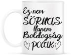 printfashion Ez boldogság pocak! - Bögre - Fehér (7032201)
