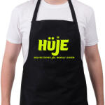 printfashion HÜJE - Kötény - Fekete (4929327)