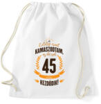printfashion kamasz-45-brown-orange - Sportzsák, Tornazsák - Fehér (602284)