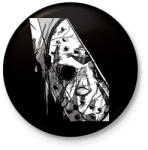 printfashion Jason Voorhees 3 - Kitűző, hűtőmágnes - Fekete (5563617)