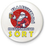 printfashion Ez a legszebb idő - Kitűző, hűtőmágnes - Fehér (9680452)