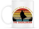 printfashion The Dadalorian - Bögre - Fehér (5107452)