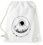 printfashion Túra - Tájkép - Sportzsák, Tornazsák - Fehér (6868519)