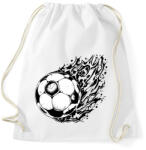 printfashion Focilabda - Sportzsák, Tornazsák - Fehér (14119911)