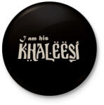 printfashion Khaleesi páros póló - Kitűző, hűtőmágnes - Fekete (3100778)