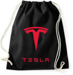 printfashion Tesla - Sportzsák, Tornazsák - Fekete (533496)